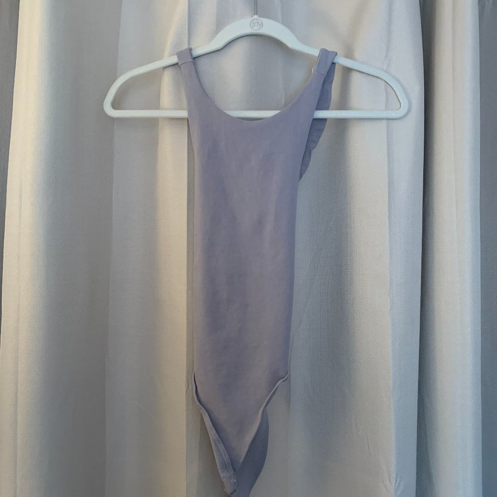 Halter Bodysuit Cross Back